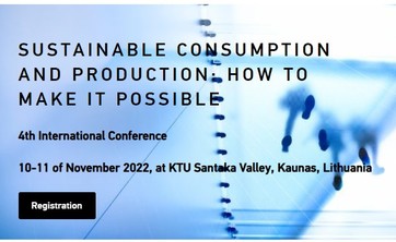 4th international BUP conference "Sustainable Consumption and Production: How to Make it Possible"