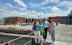 Relacja mgr Anety Kołcz, Haliny Zawiszy, mgr inż. Agnieszki Ząbczyk i mgr inż. Krzysztofa Żmudy, Aveiro, Portugalia.