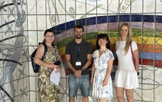 Relacja mgr inż. A. Perłowskiej, mgr A. Ursel, mgr inż. I.Warzybok, Universidade da Maia, Portugalia