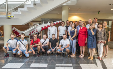 Uzhhorod National University - wizyta studentów na WBIŚiA