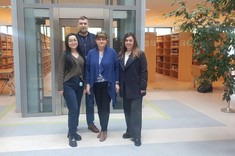  A. Rosokhata, Prof. Y.Bilan, mgr E.Ptaszek, B.Amangeldiyeva