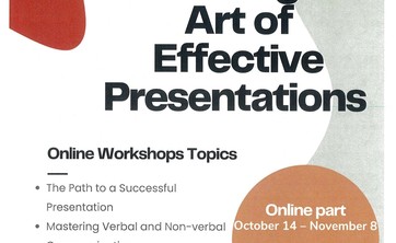 Szkolenie Blended Intesive Programme, Masteringthe Artof Effective Presentations