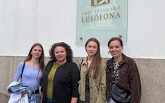 Relacja mgr Weronik Czolno i mgr Kamili Kubackiej, universidade Lusofona do Porto, Portugalia