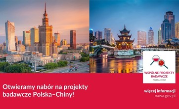 Wspólne projekty badawcze Polska–Chiny 2025