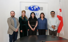 Relacja mgr Edyty Ptaszek, International Black Sea University.Tbilisi, Gruzja
