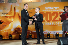 The winner of competition _Interstudent 2023, V. Morskyi, Prof. M. Moniuszko