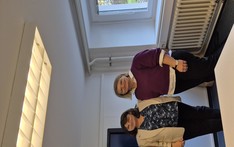 od lewej:  dr Sonja Luther, Ulricke Reincke_ Intenationl Office