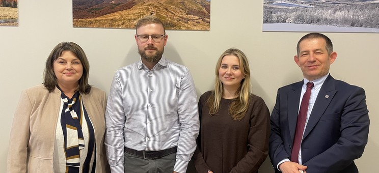 Delegacja z  Lwowskiego Narodowego Uniwersytetu Medycyny Weterynaryjnej i Biotechnologii im. Stepana Gzhyckiego.