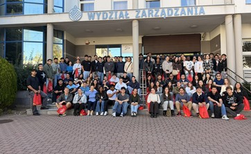 Powitanie studentów uczelni partnerskich