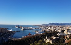 Malaga w dzień