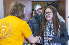 Powitanie nowych studentów z wymiany