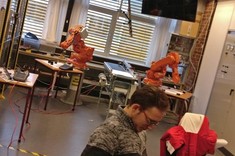 Sala do zajęć praktycznych z robotyki