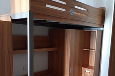 Wnętrze akademika w HUST, Wuhan