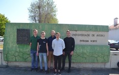 Relacja mgr inż. Ł. Kochmańskiego, inż. M. Łanochy, mgr inż. M. Markowicza, mgr P. Ogarka, mgr inż. K. Safina, Aveiro, Portugalia